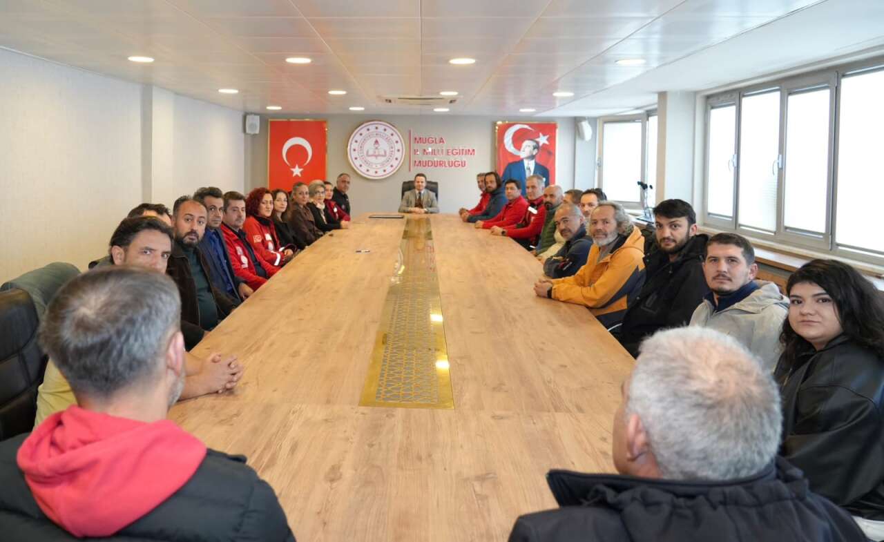 Muğla MEB AKUB Ekibinden İl Milli Eğitim Müdürü Emre Çay’a Ziyaret 3